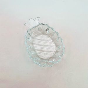 Crystal Pineapple Trinket Dish